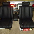 New seats ready to install